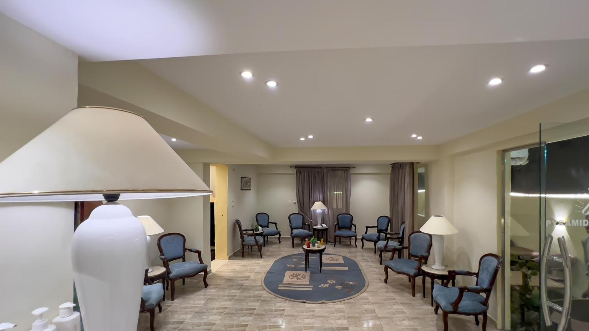 Pyramids Vista Inn Kafret el-Gabal Екстериор снимка